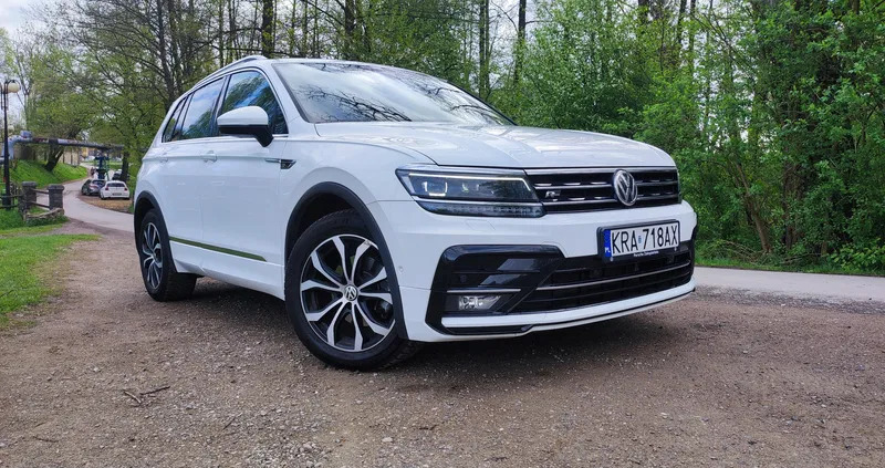 volkswagen tiguan kraków Volkswagen Tiguan cena 108900 przebieg: 180000, rok produkcji 2019 z Kraków